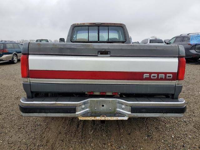 1FTJX35M1LKB24378 - 1990 FORD F350 GRAY photo 6