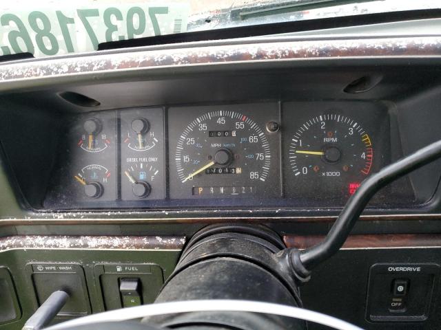 1FTJX35M1LKB24378 - 1990 FORD F350 GRAY photo 9