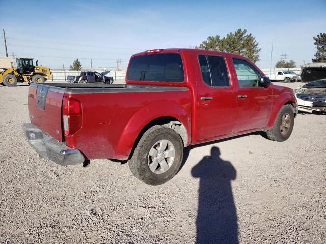 1N6AD0ER5BC403440 - 2011 NISSAN FRONTIER S RED photo 3