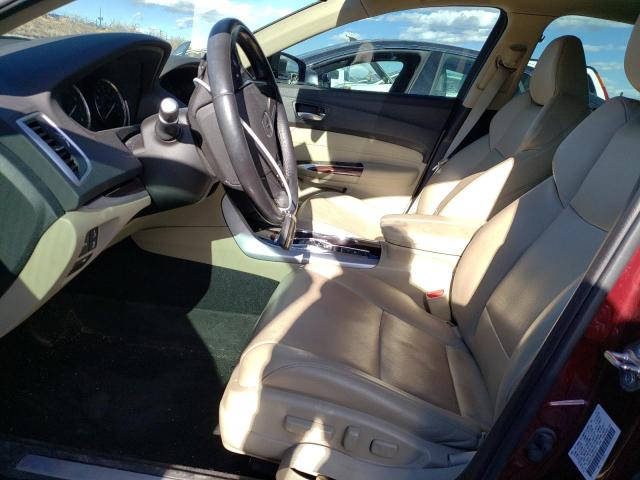 19UUB3F74FA008012 - 2015 ACURA TLX ADVANCE MAROON photo 7