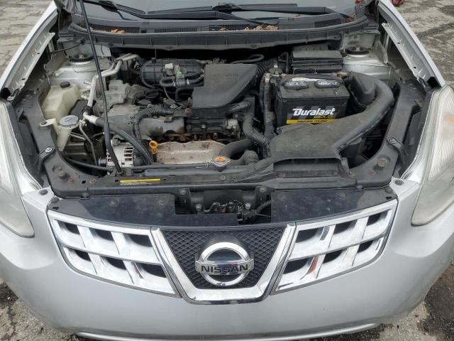 JN8AS5MV9CW715107 - 2012 NISSAN ROGUE S SILVER photo 12