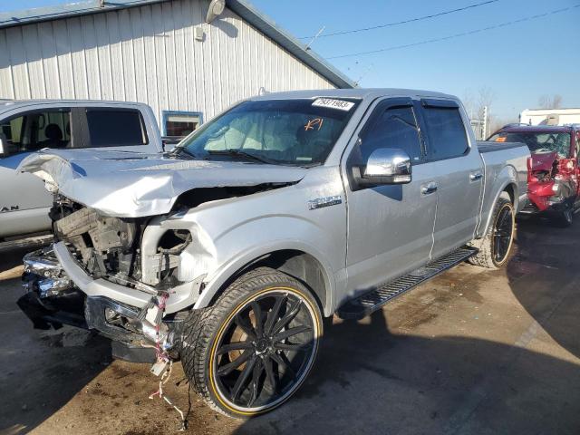 1FTEW1E51JFE21805 - 2018 FORD F150 SUPERCREW SILVER photo 1