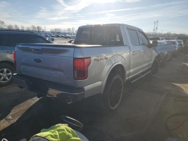 1FTEW1E51JFE21805 - 2018 FORD F150 SUPERCREW SILVER photo 3