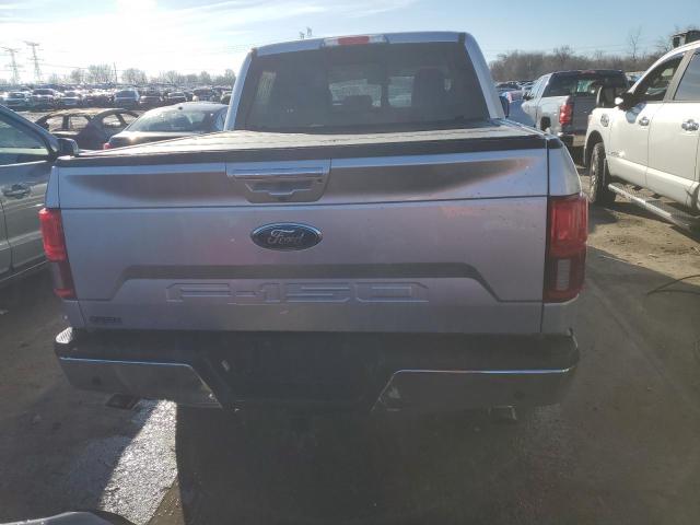 1FTEW1E51JFE21805 - 2018 FORD F150 SUPERCREW SILVER photo 6