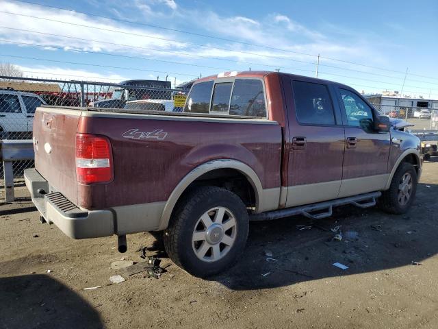 1FTPW14V27KC56910 - 2007 FORD F150 SUPERCREW BROWN photo 3