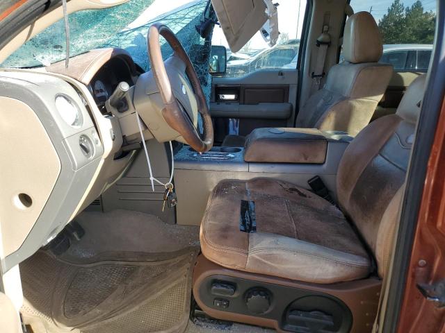 1FTPW14V27KC56910 - 2007 FORD F150 SUPERCREW BROWN photo 7