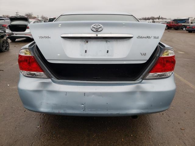 4T1BF30K75U592695 - 2005 TOYOTA CAMRY LE BLUE photo 6