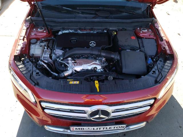 W1N4M4HB0LW042097 - 2020 MERCEDES-BENZ GLB 250 4MATIC RED photo 12