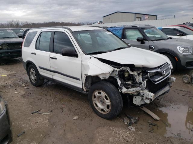 SHSRD685X5U304730 - 2005 HONDA CR-V LX WHITE photo 4