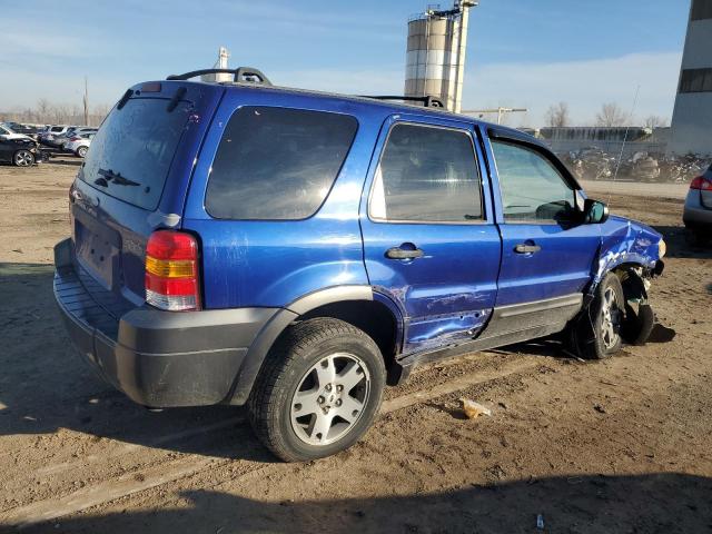 1FMYU03115KA20972 - 2005 FORD ESCAPE XLT BLUE photo 3