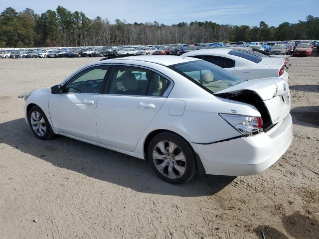 1HGCP26809A161250 - 2009 HONDA ACCORD EXL WHITE photo 2