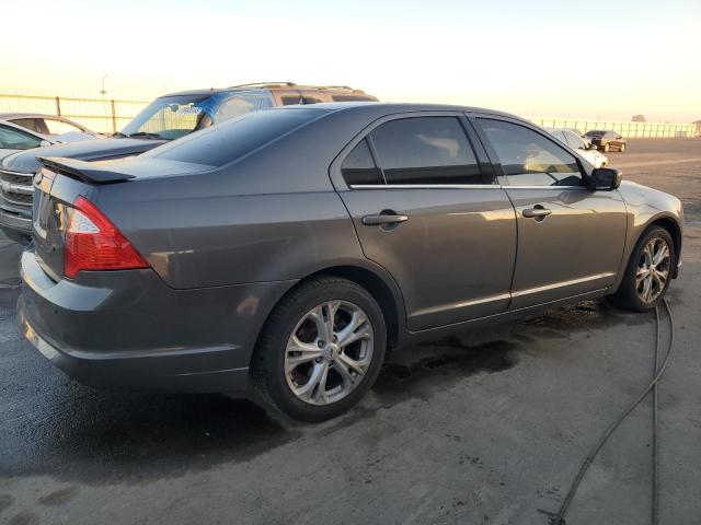 3FAHP0HA7CR134042 - 2012 FORD FUSION SE GRAY photo 3