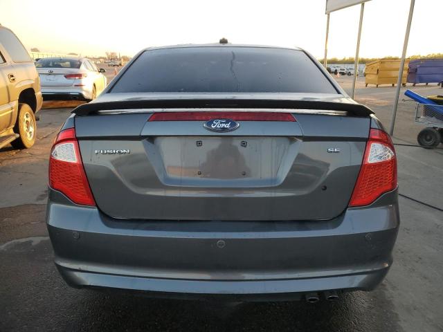 3FAHP0HA7CR134042 - 2012 FORD FUSION SE GRAY photo 6