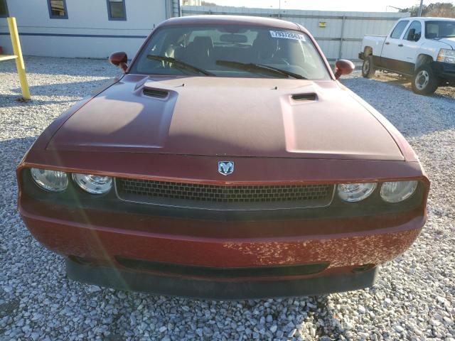 2B3CJ4DVXAH279608 - 2010 DODGE CHALLENGER SE MAROON photo 5