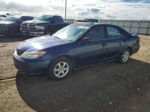 4T1BE32K74U278723 - 2004 TOYOTA CAMRY LE BLUE photo 1