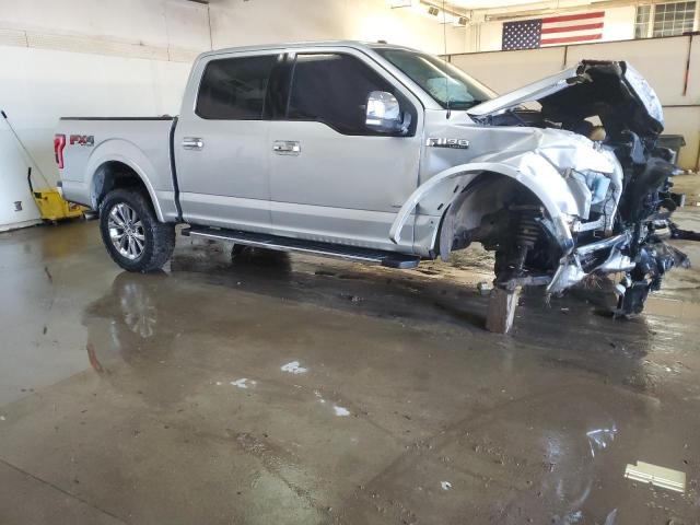 1FTEW1EG2GFC58155 - 2016 FORD F150 SUPERCREW SILVER photo 4