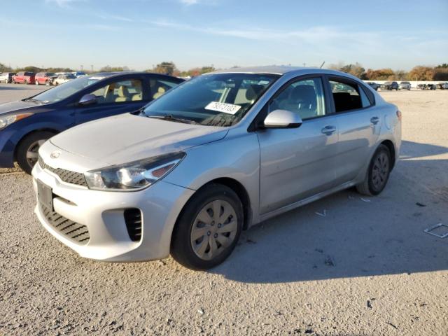 3KPA24AB7KE227167 - 2019 KIA RIO S SILVER photo 1