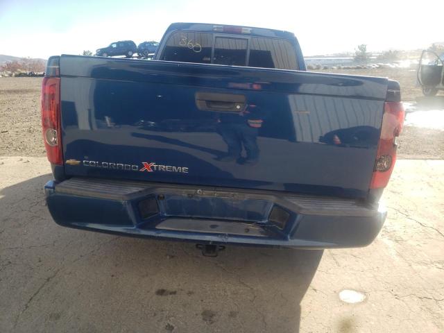 1GCCS196368222319 - 2006 CHEVROLET COLORADO BLUE photo 6