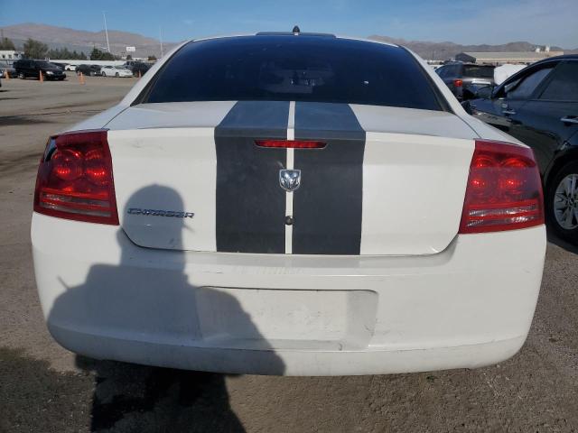 2B3KA43R98H336360 - 2008 DODGE CHARGER WHITE photo 6