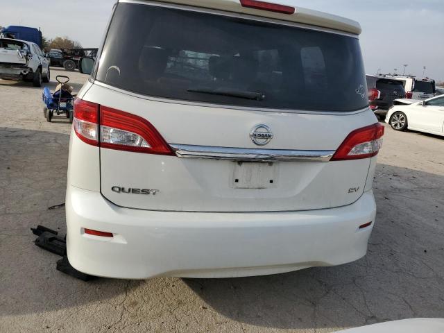 JN8AE2KP6G9152824 - 2016 NISSAN QUEST S WHITE photo 6