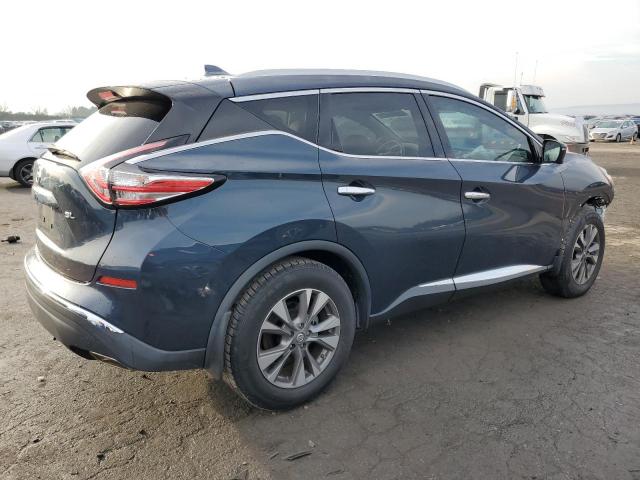 5N1AZ2MG2HN200742 - 2017 NISSAN MURANO S BLUE photo 3