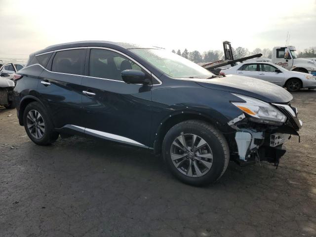 5N1AZ2MG2HN200742 - 2017 NISSAN MURANO S BLUE photo 4