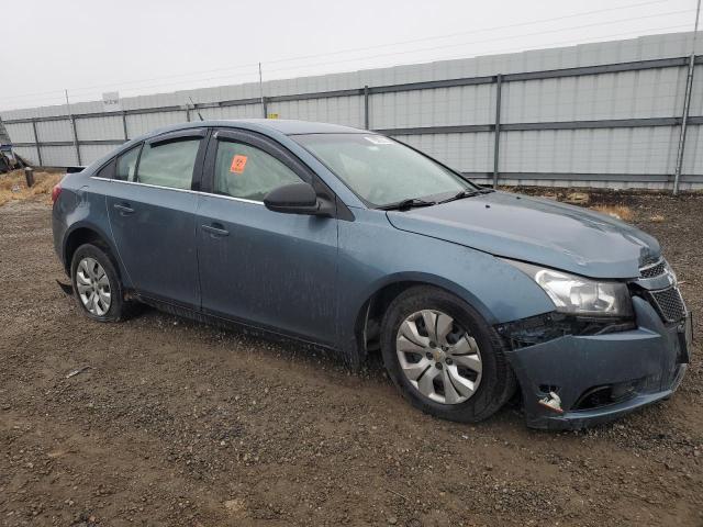 1G1PC5SH4C7351701 - 2012 CHEVROLET CRUZE LS BLUE photo 4