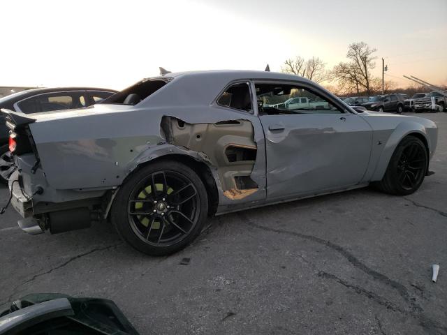 2C3CDZFJ6MH645604 - 2021 DODGE CHALLENGER R/T SCAT PACK GRAY photo 3