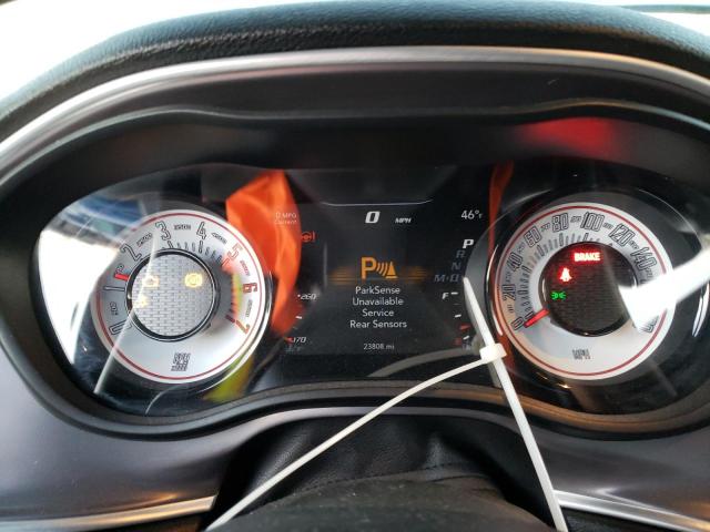 2C3CDZFJ6MH645604 - 2021 DODGE CHALLENGER R/T SCAT PACK GRAY photo 9