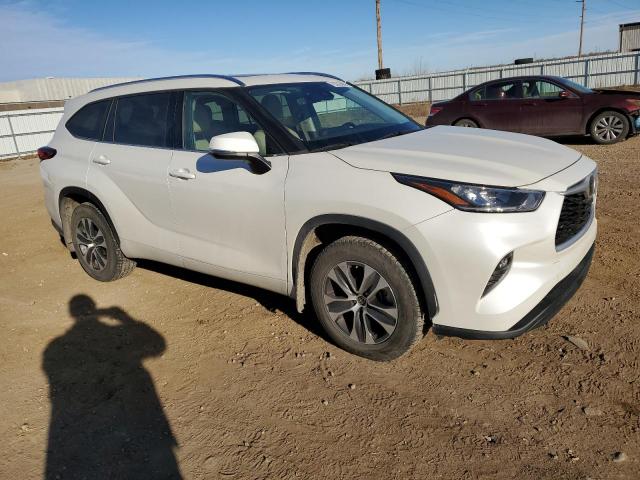 5TDHZRBH5LS507400 - 2020 TOYOTA HIGHLANDER XLE WHITE photo 4