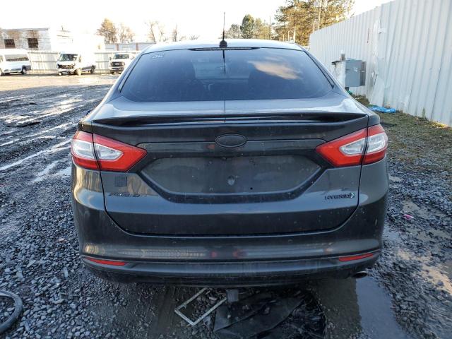 3FA6P0LU4DR247957 - 2013 FORD FUSION SE HYBRID BLACK photo 6