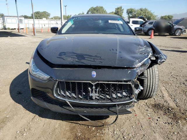 ZAM57XSA7F1129786 - 2015 MASERATI GHIBLI BLACK photo 5