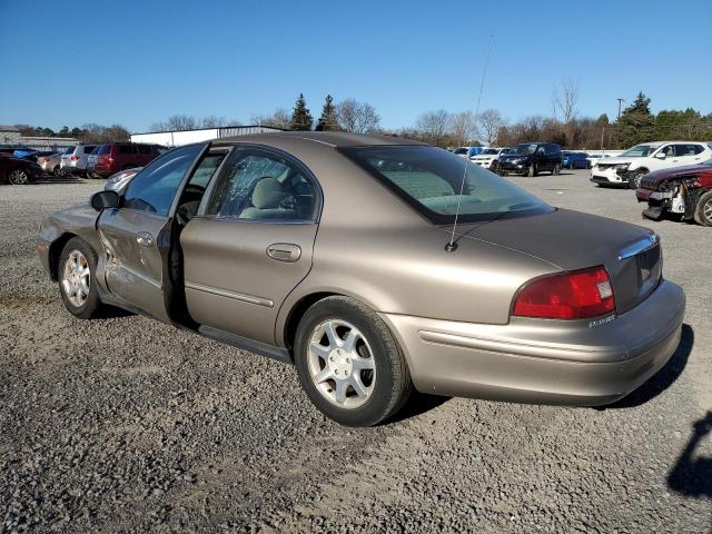 1MEFM50U22A646831 - 2002 MERCURY SABLE GS GOLD photo 2