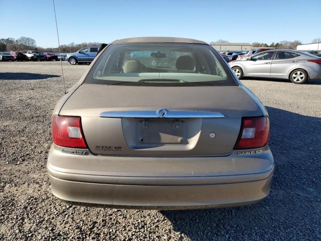 1MEFM50U22A646831 - 2002 MERCURY SABLE GS GOLD photo 6