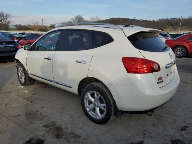 JN8AS5MT0BW188037 - 2011 NISSAN ROGUE S WHITE photo 2