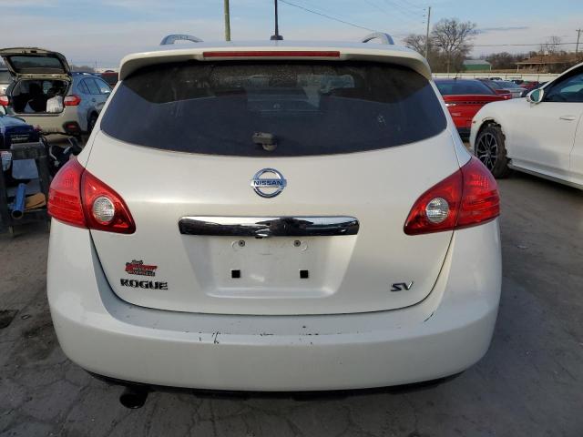 JN8AS5MT0BW188037 - 2011 NISSAN ROGUE S WHITE photo 6