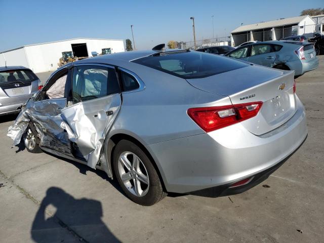 1G1ZC5ST5MF040590 - 2021 CHEVROLET MALIBU LS SILVER photo 2