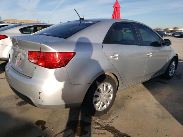 KNAFT4A23B5418645 - 2011 KIA FORTE LX SILVER photo 3