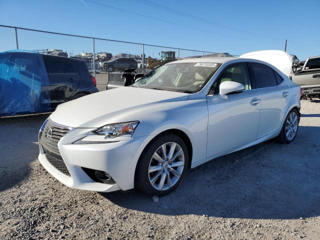 JTHBF1D24F5045428 - 2015 LEXUS IS 250 WHITE photo 1