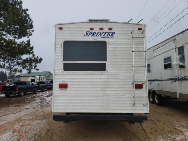 4YDT3772671531497 - 2007 KEYSTONE SPRINTER WHITE photo 6