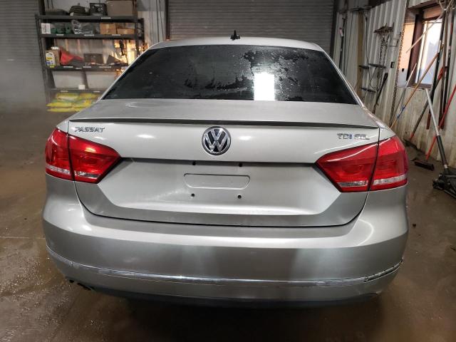 1VWCN7A31CC046159 - 2012 VOLKSWAGEN PASSAT SEL GRAY photo 6