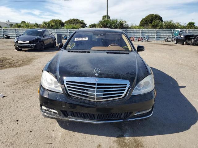 WDDNG7BB6BA396558 - 2011 MERCEDES-BENZ S 550 BLACK photo 5