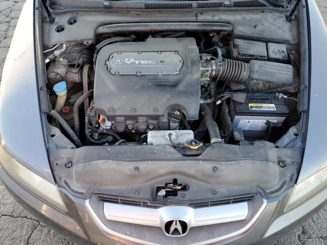 19UUA66266A065448 - 2006 ACURA 3.2TL GRAY photo 11