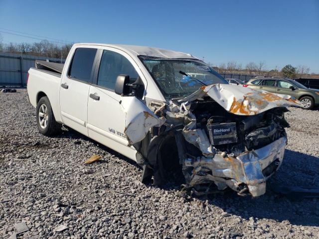 1N6AA07C38N326419 - 2008 NISSAN TITAN XE WHITE photo 4