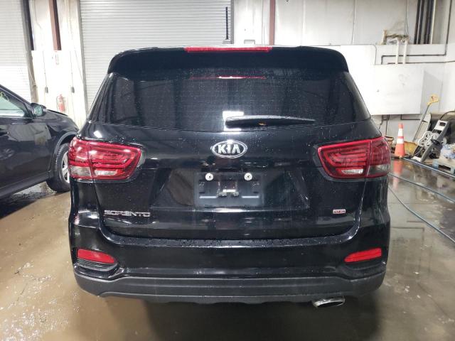 5XYPG4A32KG493624 - 2019 KIA SORENTO L BLACK photo 6