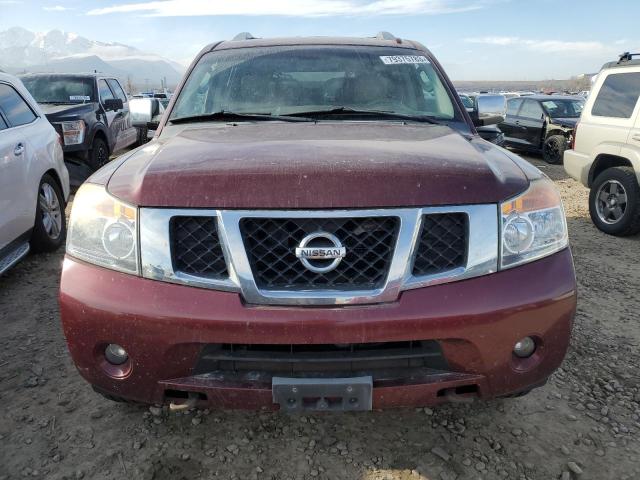 5N1BA0NC9CN622608 - 2012 NISSAN ARMADA SV BURGUNDY photo 5