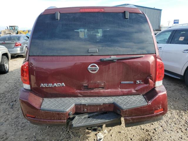 5N1BA0NC9CN622608 - 2012 NISSAN ARMADA SV BURGUNDY photo 6