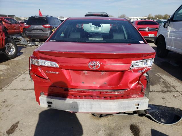 4T1BF1FK1EU756003 - 2014 TOYOTA CAMRY L RED photo 6