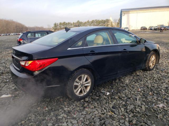 5NPEB4AC6BH241390 - 2011 HYUNDAI SONATA GLS BLACK photo 3