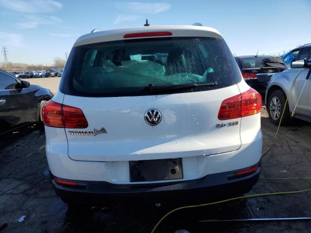 WVGAV7AX3FW605030 - 2015 VOLKSWAGEN TIGUAN S WHITE photo 6